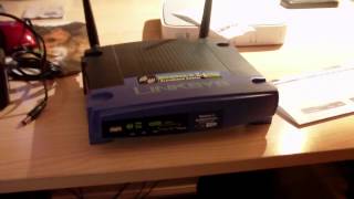 Got a Linksys WRT54G Router [upl. by Erreipnaej]