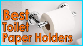 Best Toilet Paper Holders in 2021 Top 5 Picks [upl. by Groark]