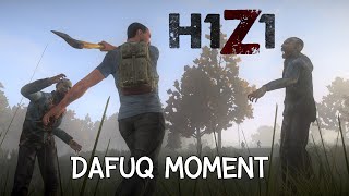 กิ่งไม้ไล่ฟาด H1Z1  Dafuq Moment [upl. by Atilrac]