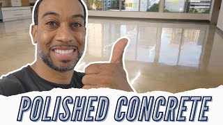 Concrete Floor Transformation StepByStep Polishing Guide For The Perfect Shine  AJStoneLifecom [upl. by Eidnil867]