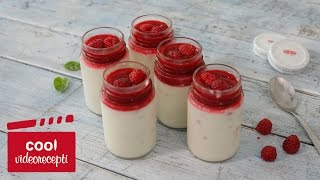 Brza panna cotta s malinama [upl. by Neiv]