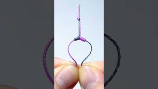 Fishing knot skills Best way to connect 2 fishing lines fishing knot shorts [upl. by Hcir]