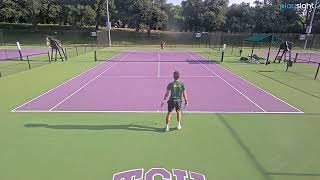 Miladinovic Marko v Silva Ethan  ITA Summer Series TCU  15724 [upl. by Igor]