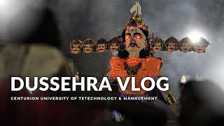 Dussehra vlog centurion University College celebrate [upl. by Niahs152]