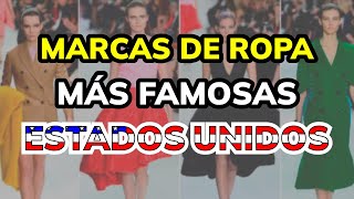 🥇 5 Mejores MARCAS DE ROPA FAMOSAS en ESTADOS UNIDOS 2024 [upl. by Martreb]