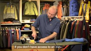 Fjällräven  How to wax G1000 Hybrid Garments [upl. by Straus]