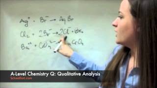 Qualitative Analysis  A Level Chemistry Question [upl. by Hannan750]