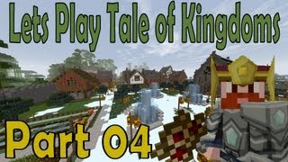 Minecraft  Lets Play Tale of Kingdoms Part 4 Die ersten 3 Gebäude [upl. by Tabor]