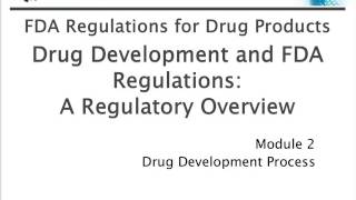 The FDA Drug Development Process GLP GMP and GCP Regulations [upl. by Osnerol]