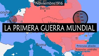 La Primera Guerra Mundial  Resumen en mapas [upl. by Nehr]