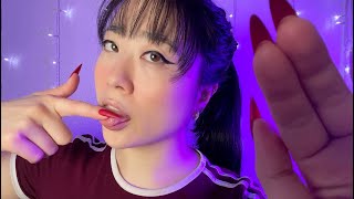 ASMR Intense Wet Spit Painting your Makeup accent mouth sounds [upl. by Faythe]