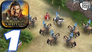 New Nobunagas Ambition Mobile Gameplay Walkthrough Part 1 [upl. by Attikin]