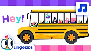 WHEELS ON THE BUS with VEHICLES 🚌🏍️🚜 Songs For Kids  Lingokids [upl. by Aniras]