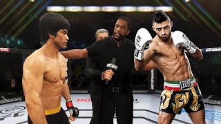 PS5  Bruce Lee vs Giorgio Petrosyan EA Sports UFC 4 [upl. by Meerak673]