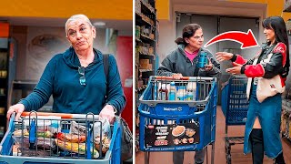 BROMA ROBÁNDOLE LAS COMPRAS A DESCONOCIDOS PARTE 2 [upl. by Hudnut]