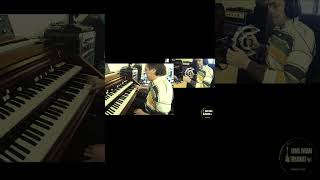 shorts One Man Band Improvisation hammondorgan minimoog fretlessbass CP70 music mellotron [upl. by Aridnere621]