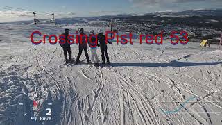 Trysil Ski  Skihytta to Høyfjellssenteret [upl. by Eceinehs]