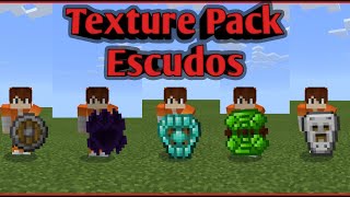 Pack de Textura para el Escudo Minecraft Pe [upl. by Kaslik708]