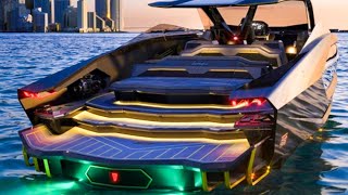 Conor McGregor’s Lamborghini 63 Yacht by Tecnomar [upl. by Wildon]