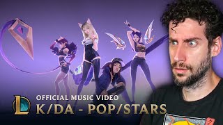 Random Guy REACTS to KDA  POPSTARS  League of Legends [upl. by Atok880]