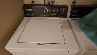 Update on Maytag MVWP575GW Commercial Washer buzzing clicking sound [upl. by Nannie571]