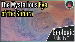 The Geologic Oddity in Mauritania The Eye of the Sahara [upl. by Nalaf970]