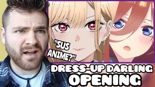 REACTING to My DressUp Darling  The Quintessential Quintuplets Openings amp Endings 13  REACTION [upl. by Uy]