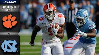 Clemson vs North Carolina Condensed Game  ACC Football [upl. by Ativad670]