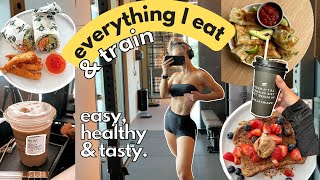 EVERYTHING I EAT IN A DAY For Results  trying a new shred cardio workout [upl. by Alejandra290]