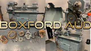 Boxford AUD Model A Thread Cutting Lathe Vintage Quality [upl. by Rebmac997]