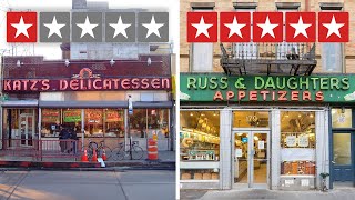 I Ranked NYCs Most Famous Restaurants from WORST to BEST [upl. by Oruam]