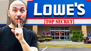 10 Lowes Shopping Secrets Too Good Not To Share [upl. by Atiuqer]