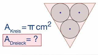 Wie groß ist der Flächeninhalt des Dreiecks [upl. by Davide116]