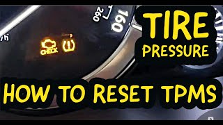 TPMS Reset Procedure Tire Pressure Monitoring System Reset your TPMS on Lexus and Toyota LX570 LS460 [upl. by Grogan]