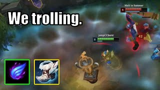 Troll Match Teemo vs Trundle Full Match [upl. by Kram]