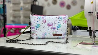 Cutting the Tracy Wristlet by LindsHandmade Designs [upl. by Eentruok758]