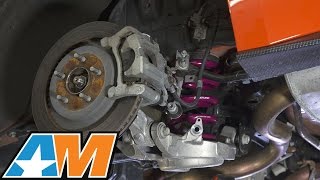 20152017 Mustang Vogtland Sport Plus Lowering Spring Kit  Fastback V6 amp EcoBoost Review [upl. by Enyrehtak]