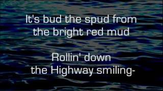 Bud The Spud  Stompin Tom Connors  Lyrics [upl. by Emlyn]