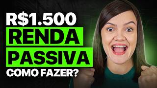 Como Ganhar R1500mês com Ações e Fundos Imobiliários [upl. by Aiuhsoj]