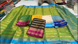 From 199 Chickpet Bangalore wholesale SareesSingle saree courier available [upl. by Nelrsa]