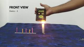 Candle Blower for Android  Blow out the candles with this app on Android [upl. by Ahsaetan]