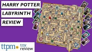 Harry Potter Labyrinth Board Game Review from Ravensburger [upl. by Finkelstein832]