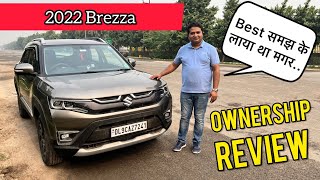 New Brezza Ownership Review 🔥 2022 Brezza Zxi Ownership Review 🔥 Vahan Official [upl. by Horace]