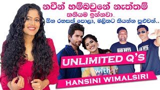 UNLIMITED QS WITH HANSINI WIMALSIRI සංගීතේ නිශානි ටීචර්  SATH TV [upl. by Kcirej]