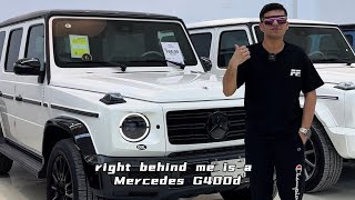 Mercedes G400d Inline 6 CLY 326HP Luxury SUV Review [upl. by Ahseenak583]