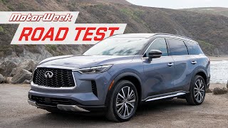 The 2022 Infiniti QX60 is a Beautiful Utility That Doesn’t Forget the Utility  MotorWeek Road Test [upl. by Close]