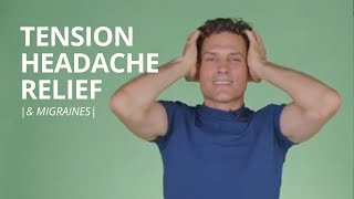 Tension Headache Relief  Stress amp Migraine Headaches too [upl. by Male918]