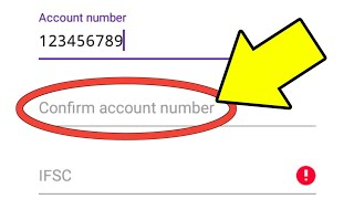Confirm Account Number Ka Matlab Kya Hota Hai  Confirm Account Number Kise Kahate Hain [upl. by Nilrem]