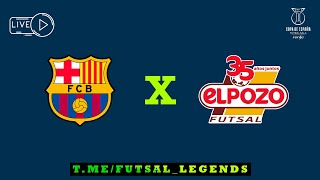 Barca  ElPozo Murcia LIVESTREAM [upl. by Cusack683]