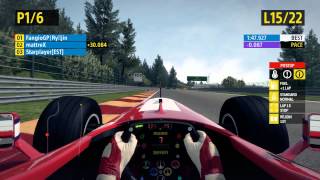 F1 2013 50 Spa Classic Online Ferrari F399 [upl. by Wong483]